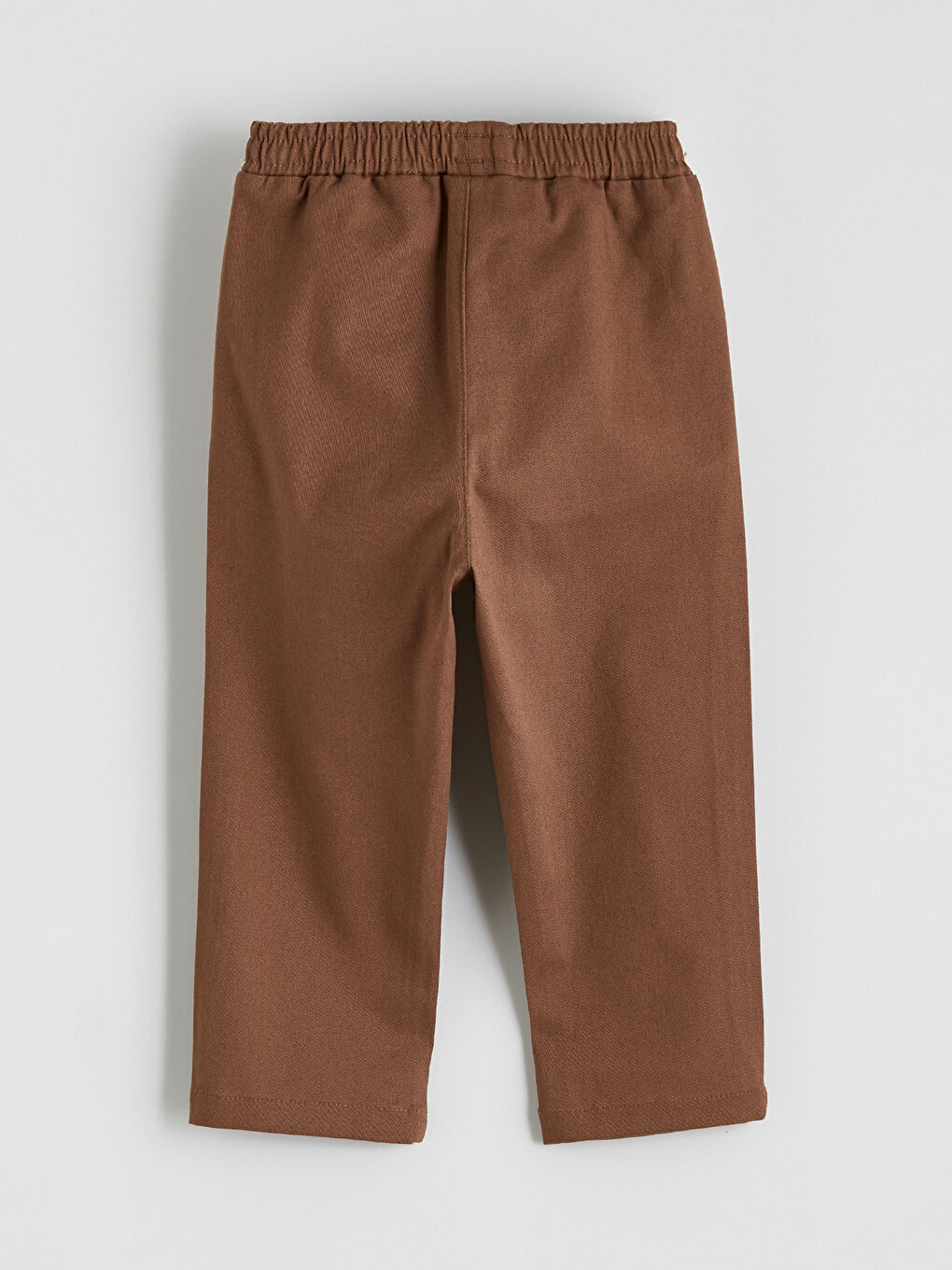 Ekru Çizgili Hakim Yaka Erkek Bebek Gömlek ve Pantolon-6