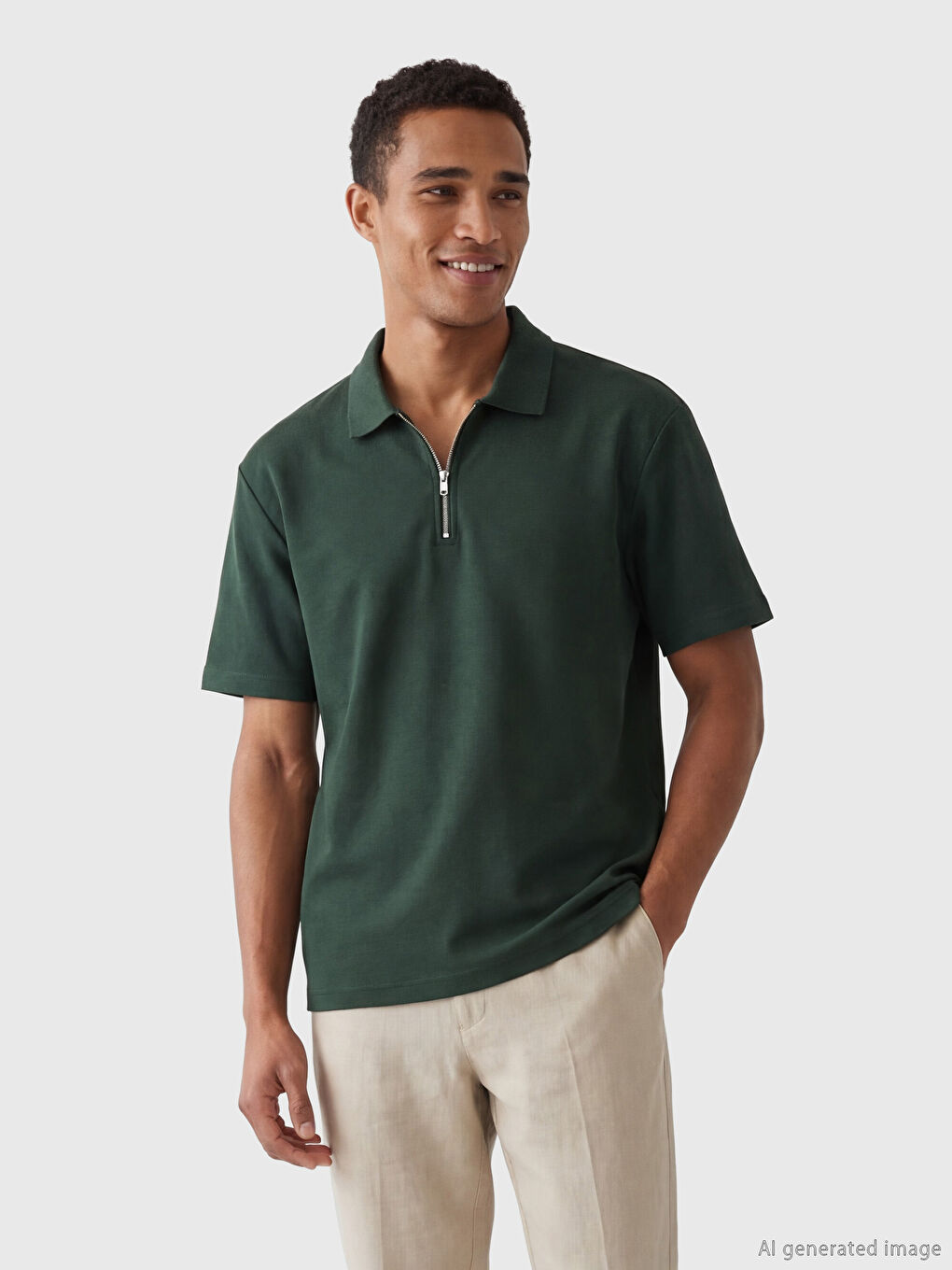 تي شيرت رجالي بياقة بولو