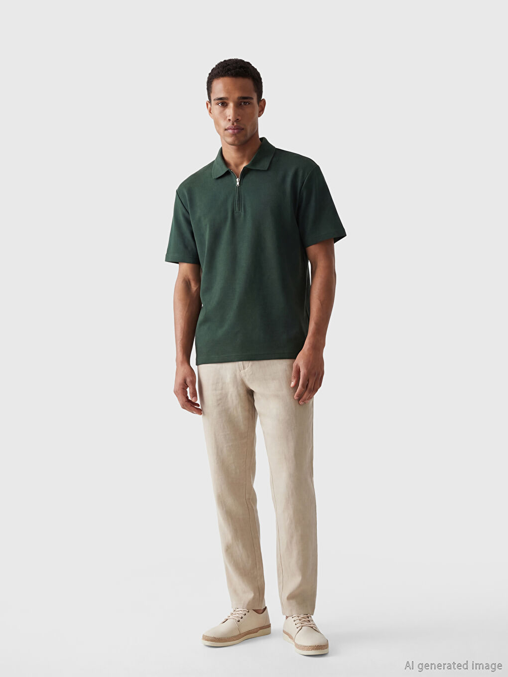 تي شيرت رجالي بياقة بولو-1