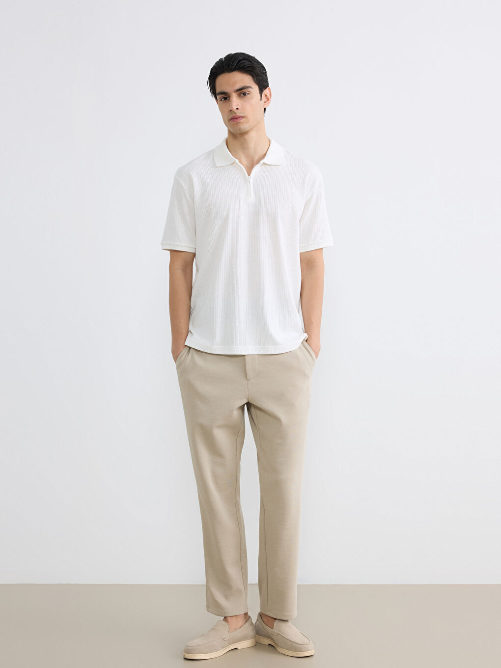 تي شيرت رجالي بياقة بولو-1