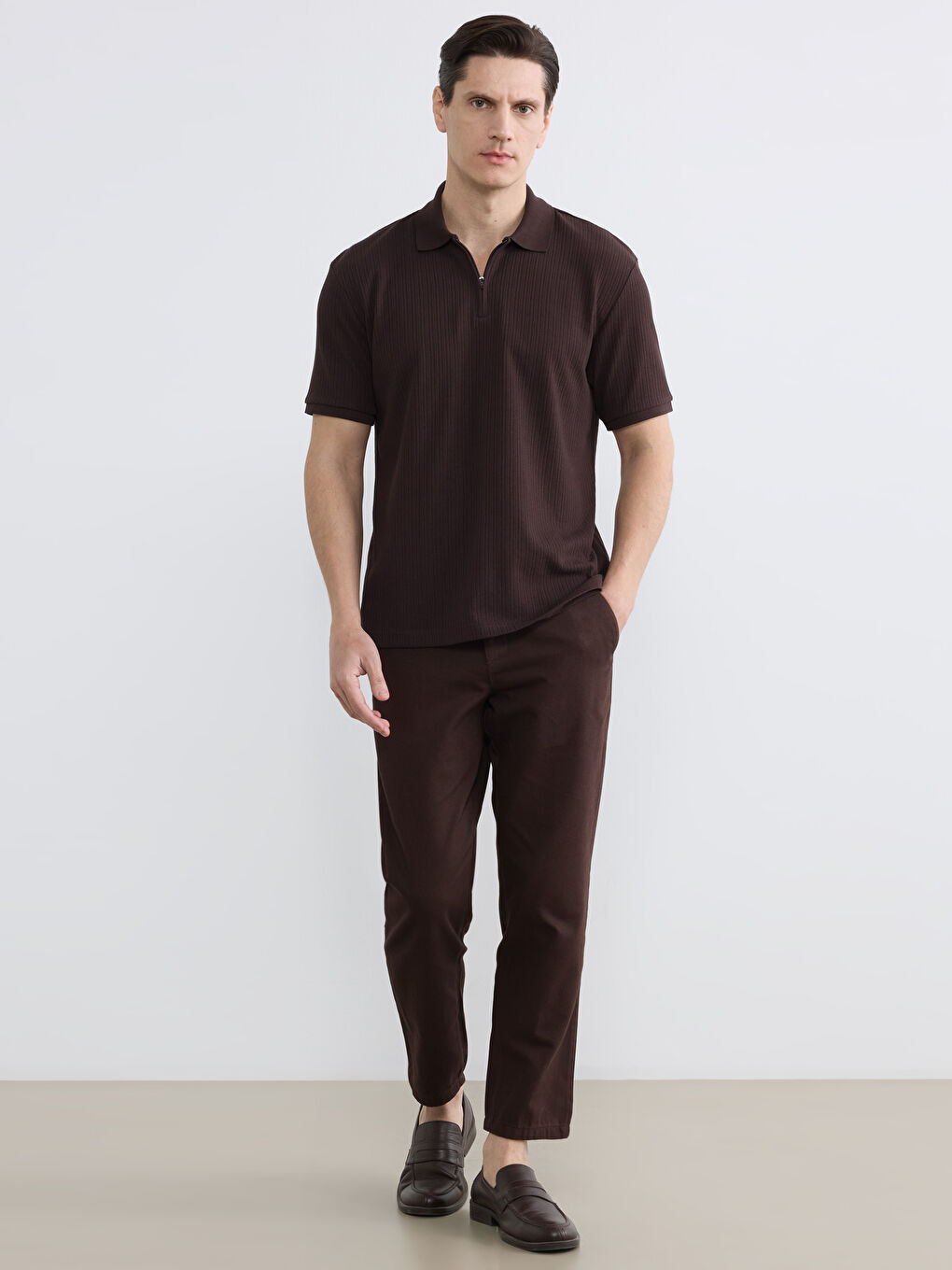 تي شيرت رجالي بياقة بولو-1