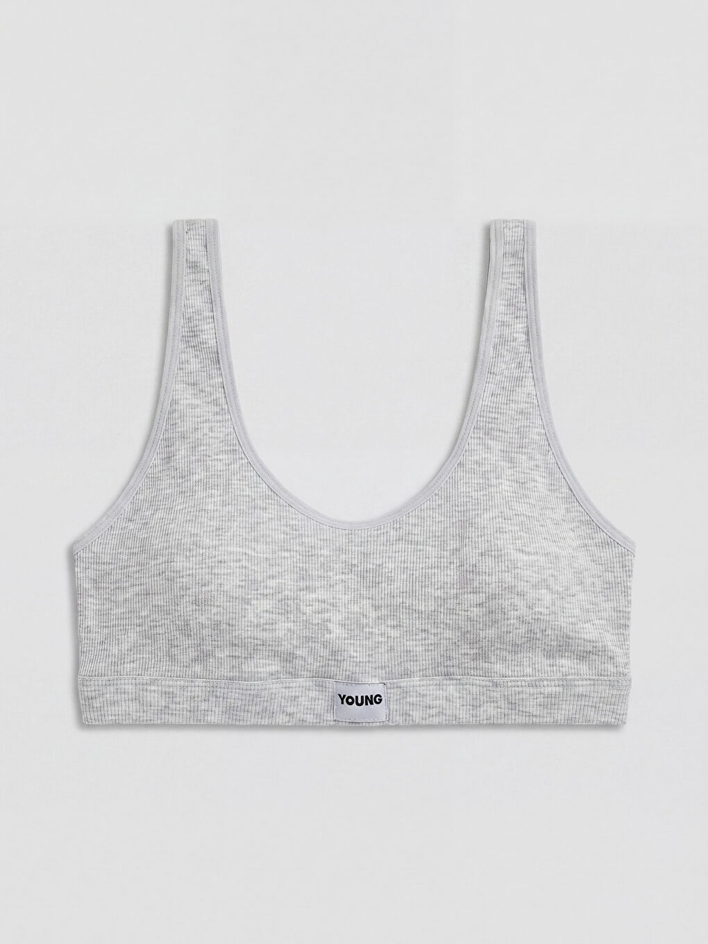 Gri Balensiz Çıkarılabilir Pedli Büstiyer