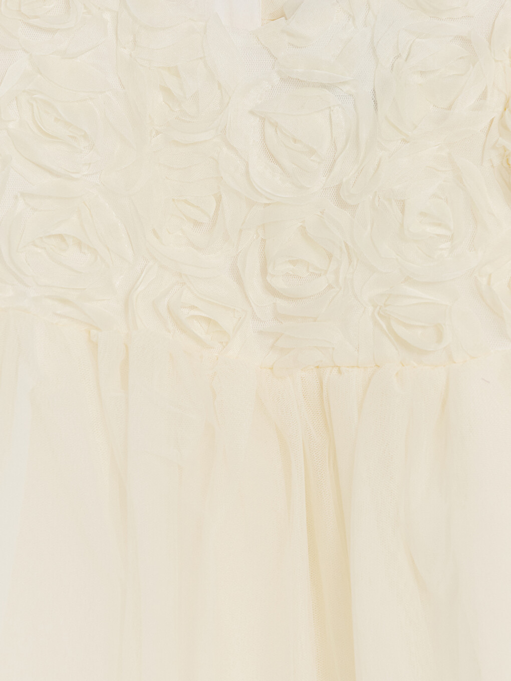 Crew Neck Girls' Evening Dress-3
