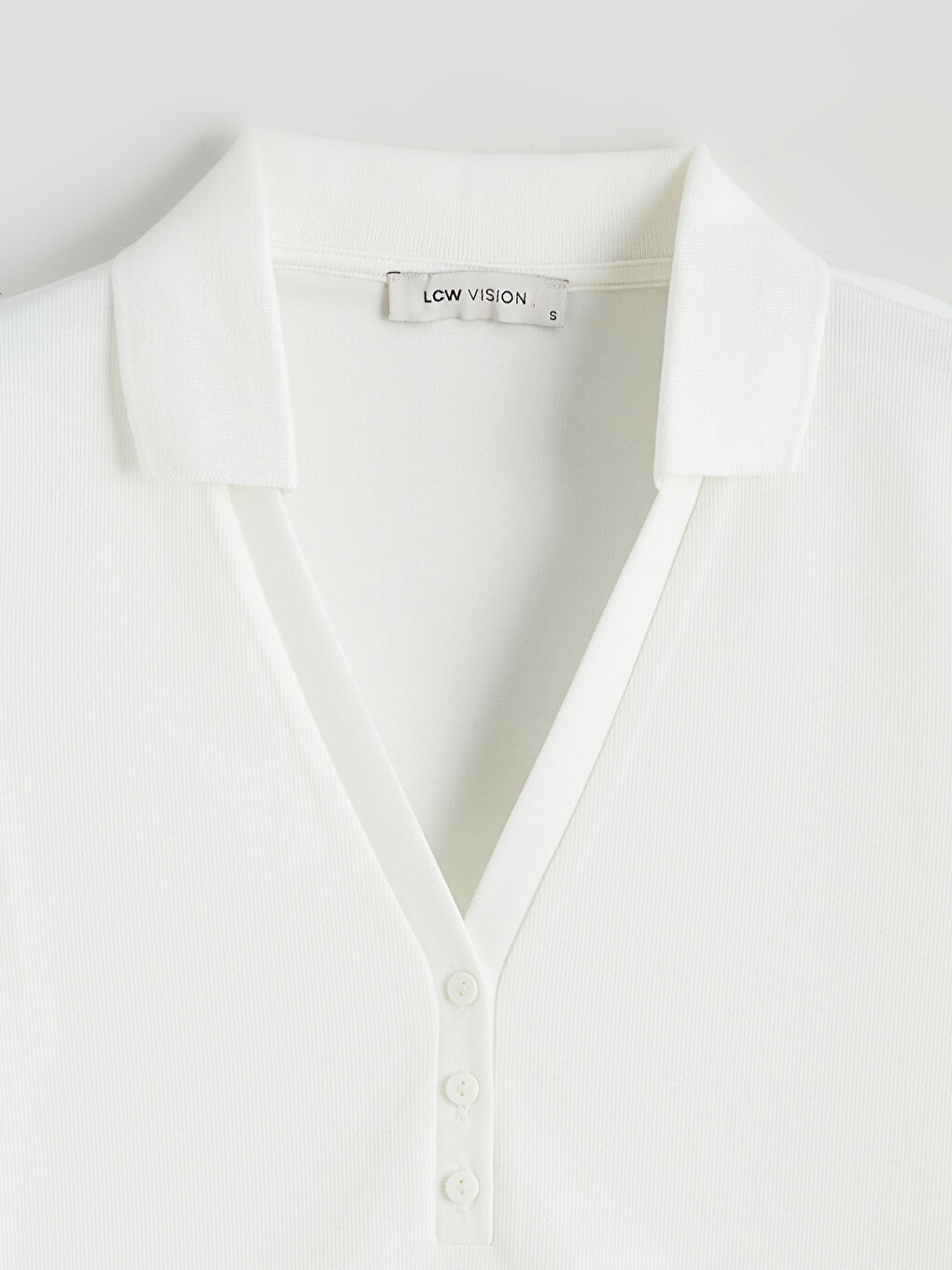 Polo Collar Women's T-Shirt-5