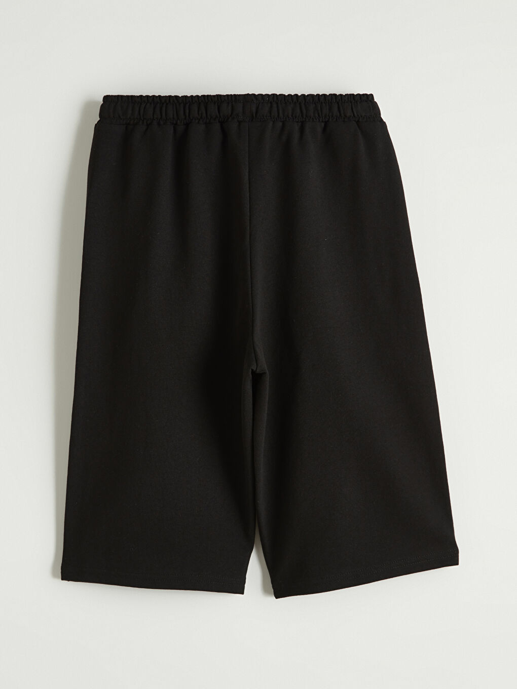 Siyah Beli Lastikli Erkek Çocuk Şort-2