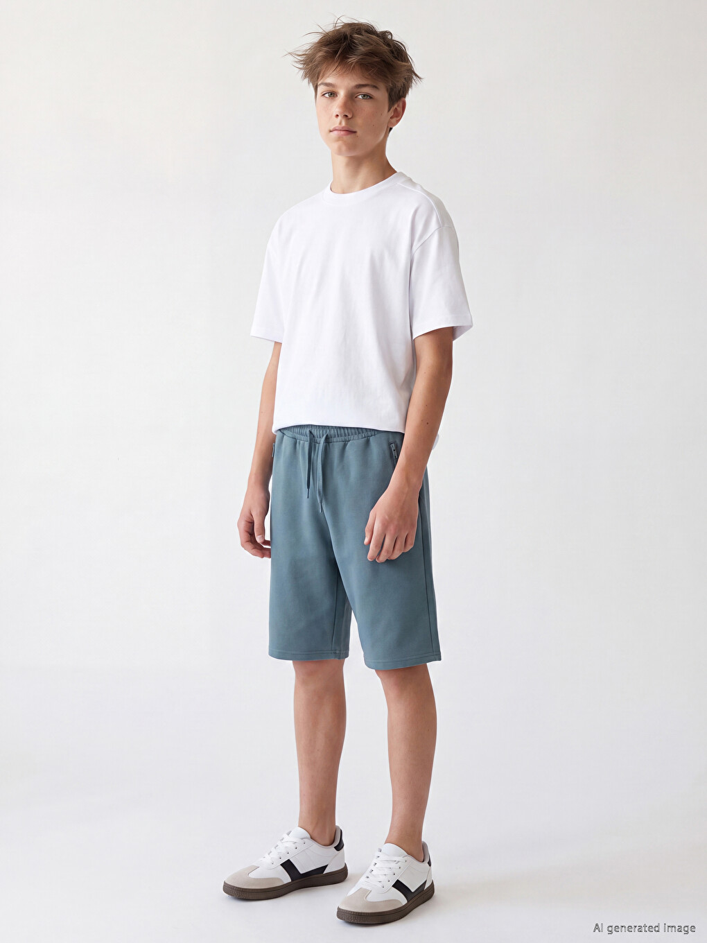 Elastic Waist Boys' Shorts
