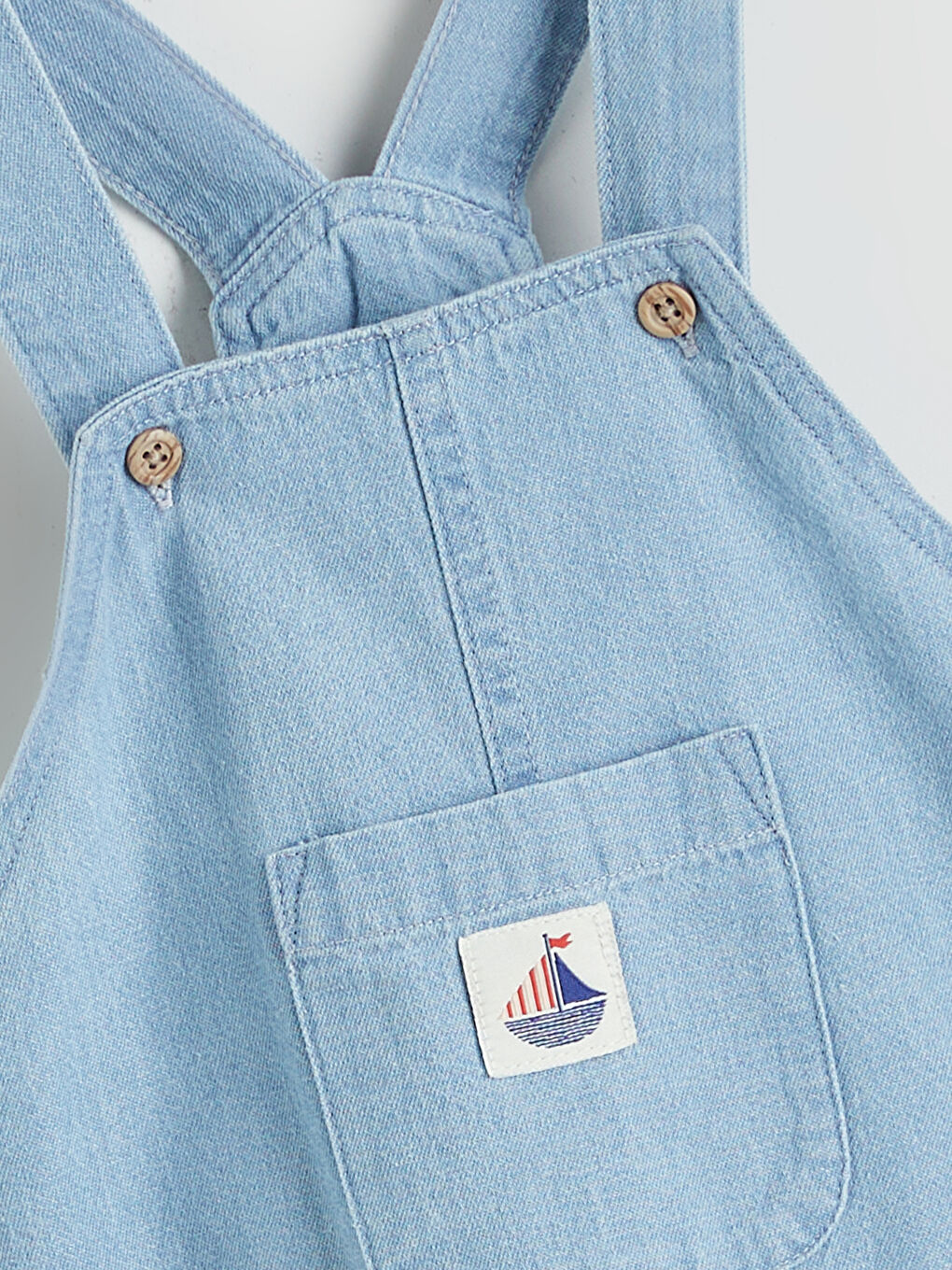 Baby Boy Jean Overalls and Tee-5