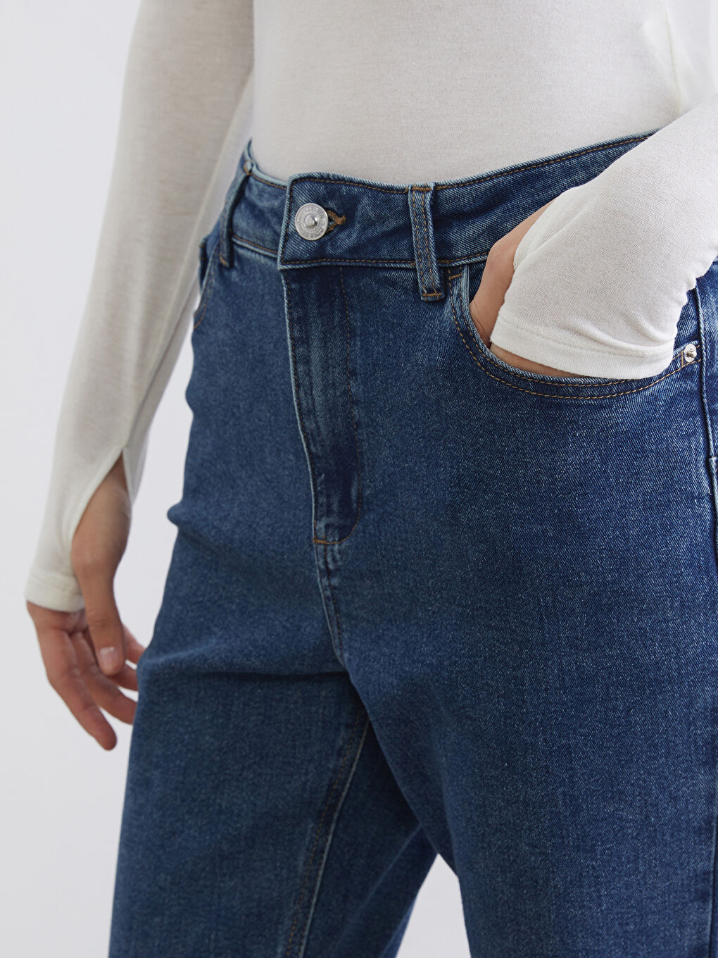 Flare Ženske Farmerke-2