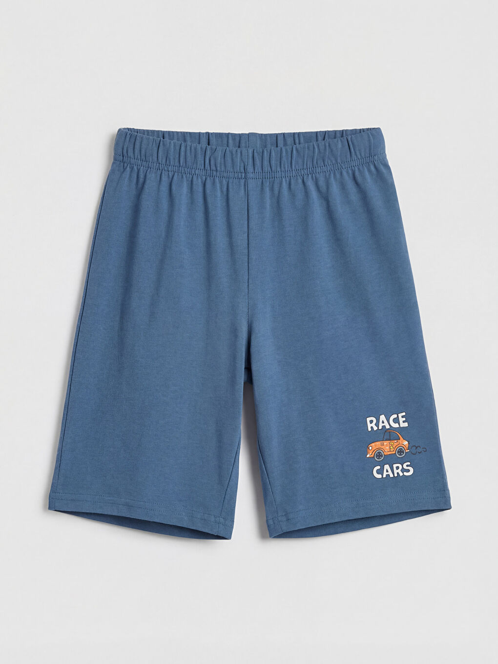 Car Printed Boys' Shortie Pyjamas Set-3