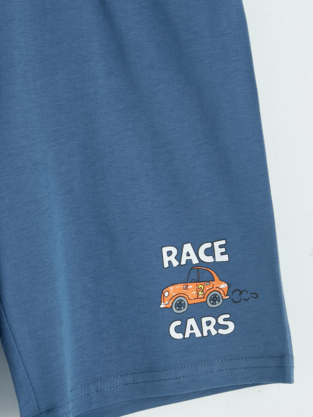 Car Printed Boys' Shortie Pyjamas Set-6