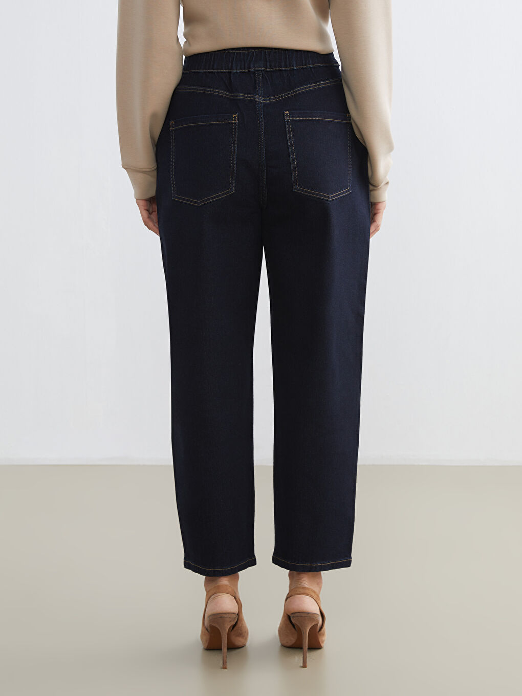 Әйелдер ИНДИГО Джинсы шалбар-3