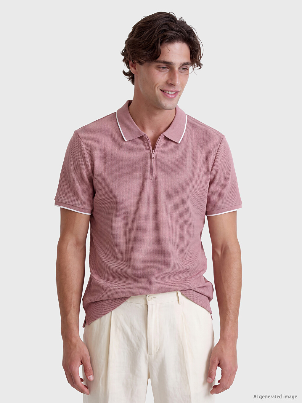 Polo Yaka Erkek Tişört-1