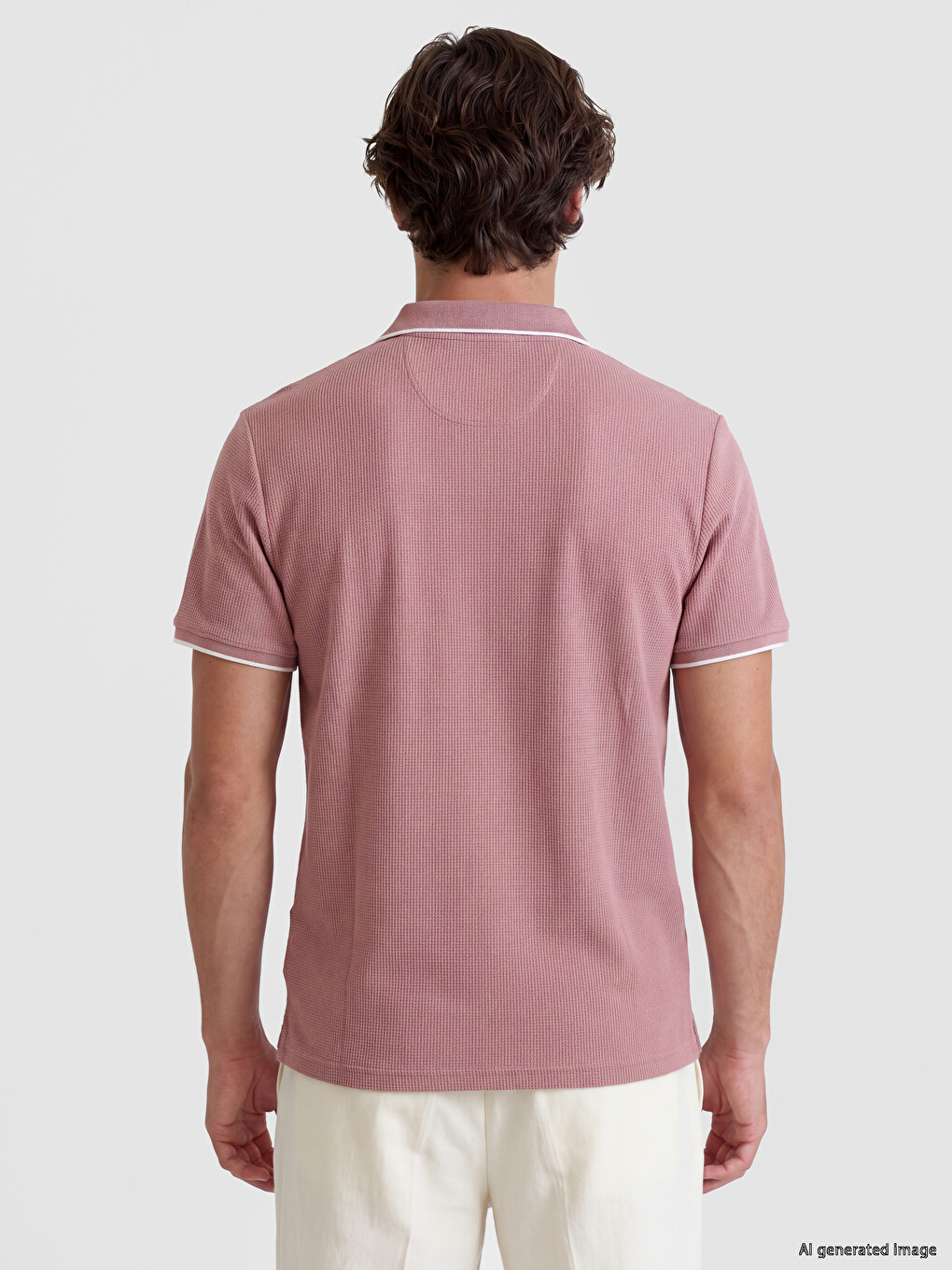 Man Pink T-shirt-3