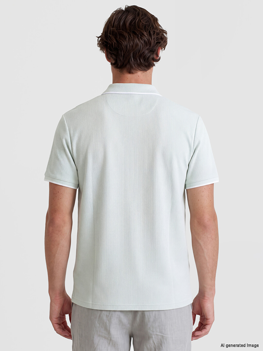 T-shirt Turquoise Homme-3