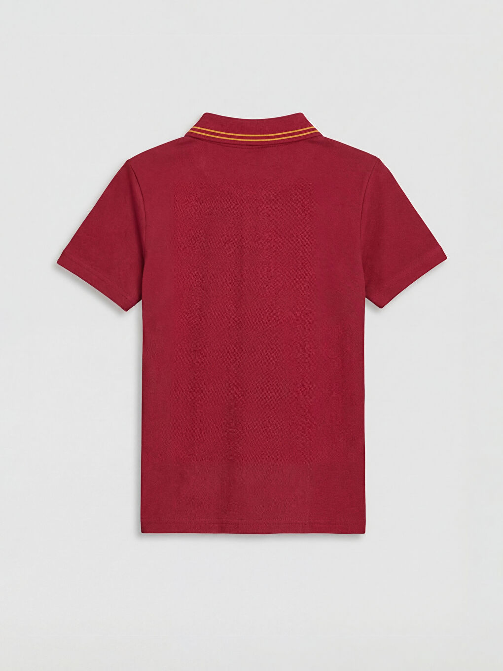 Kırmızı Polo Yaka Galatasaray Baskılı Erkek Çocuk Tişört-2