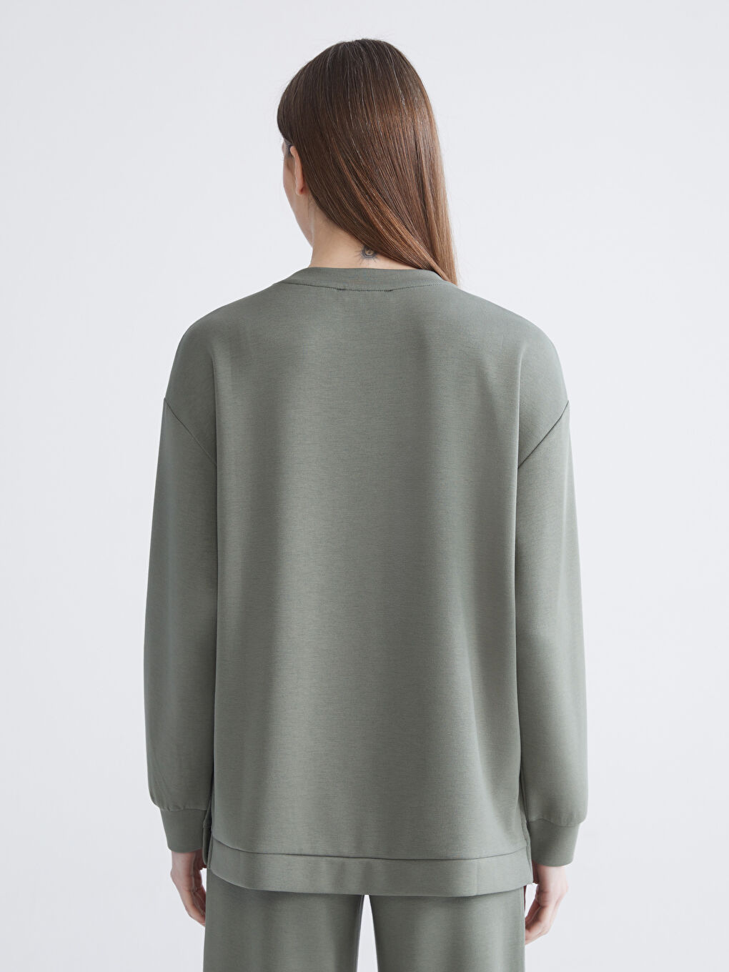 Soft Touch Oversized Women's Sweatshirt-3