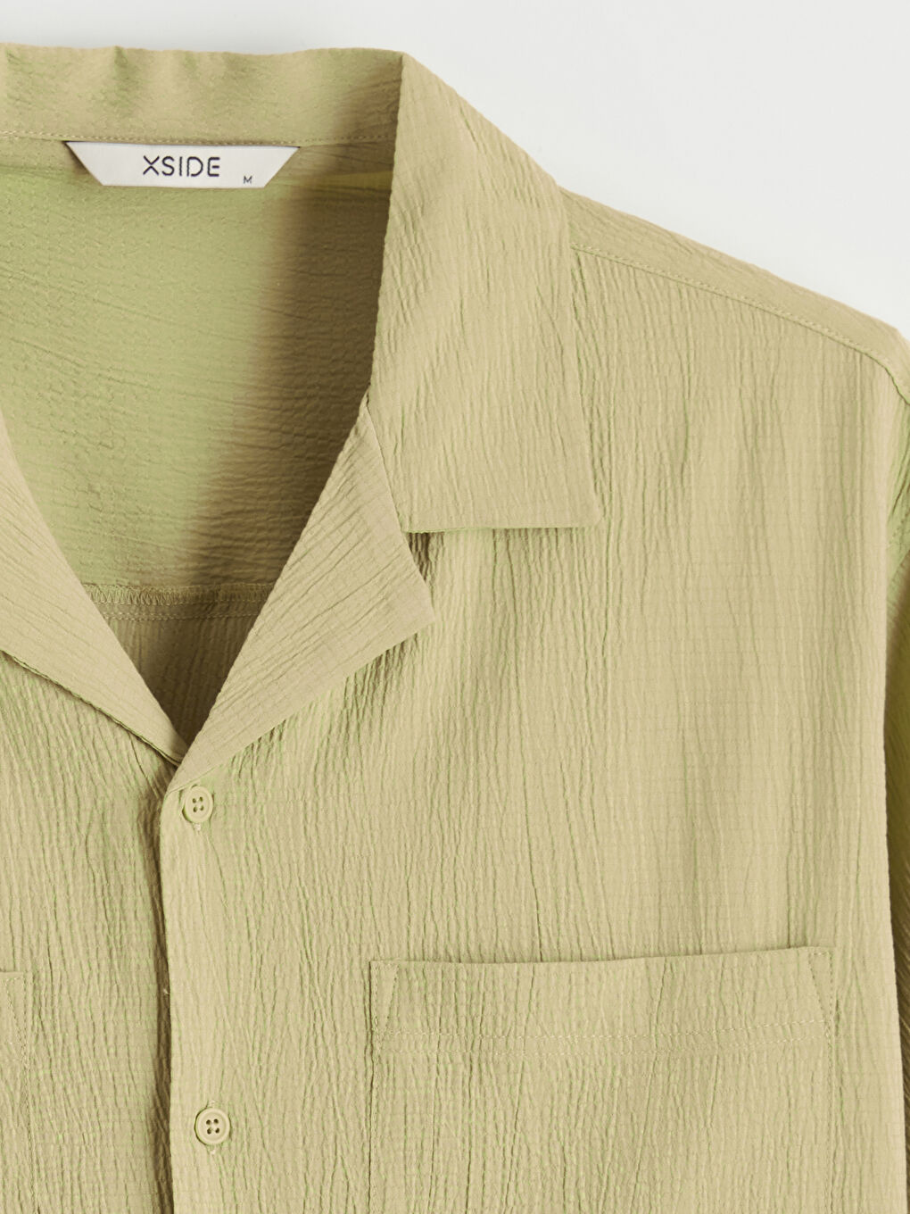 Regular Fit Camp Collar Men's Shirt-1