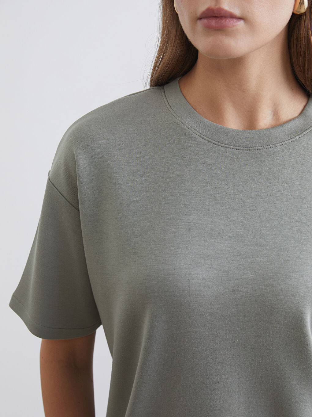 Әйелдер жасыл Футболка-2