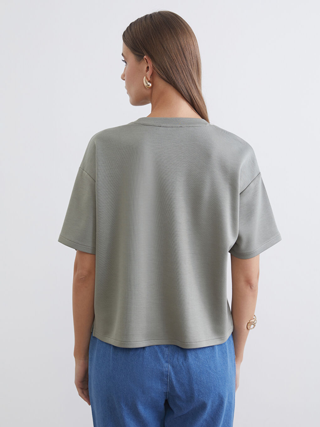 Әйелдер жасыл Футболка-3