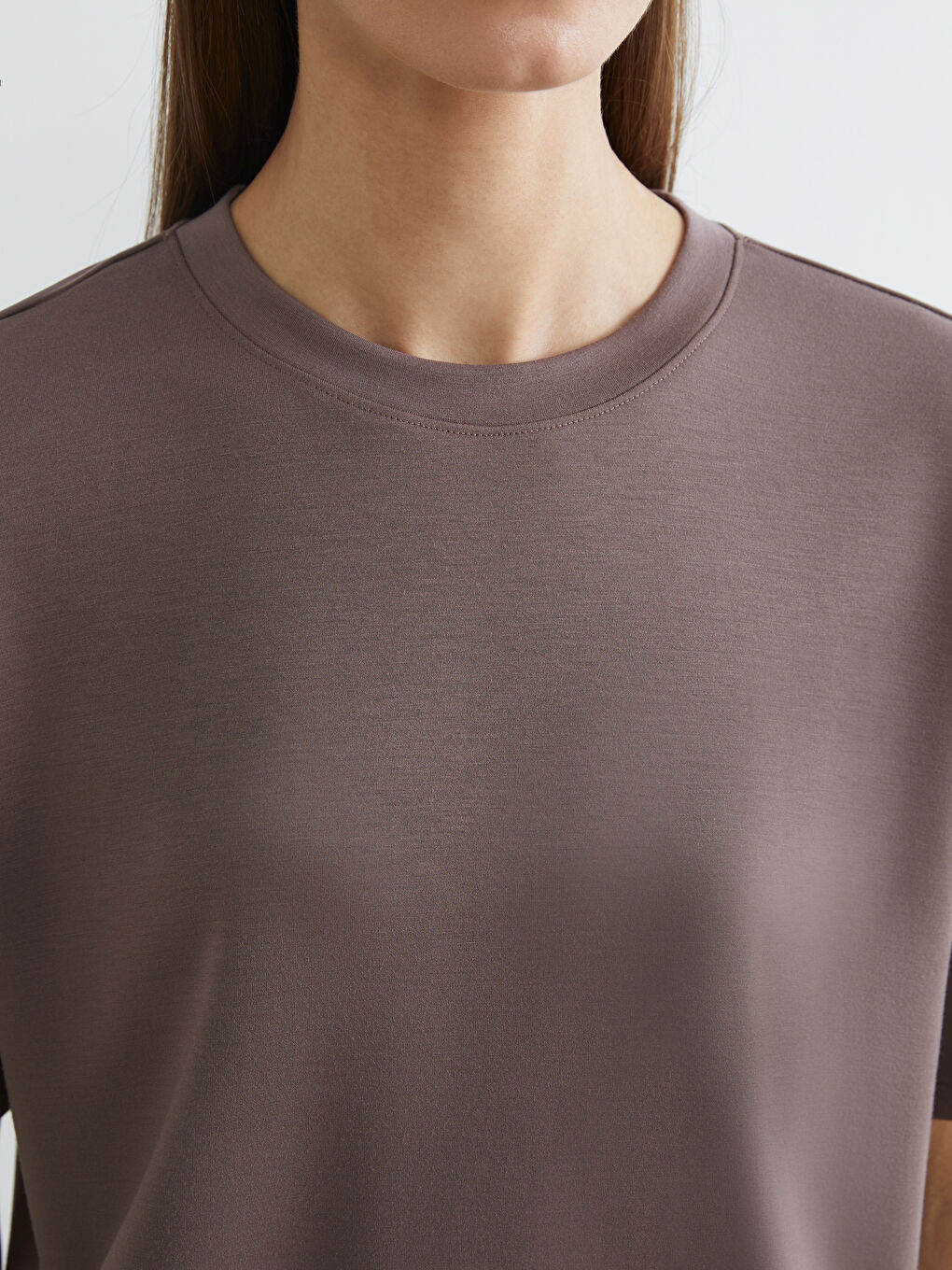 Әйелдер қоңыр Футболка-4