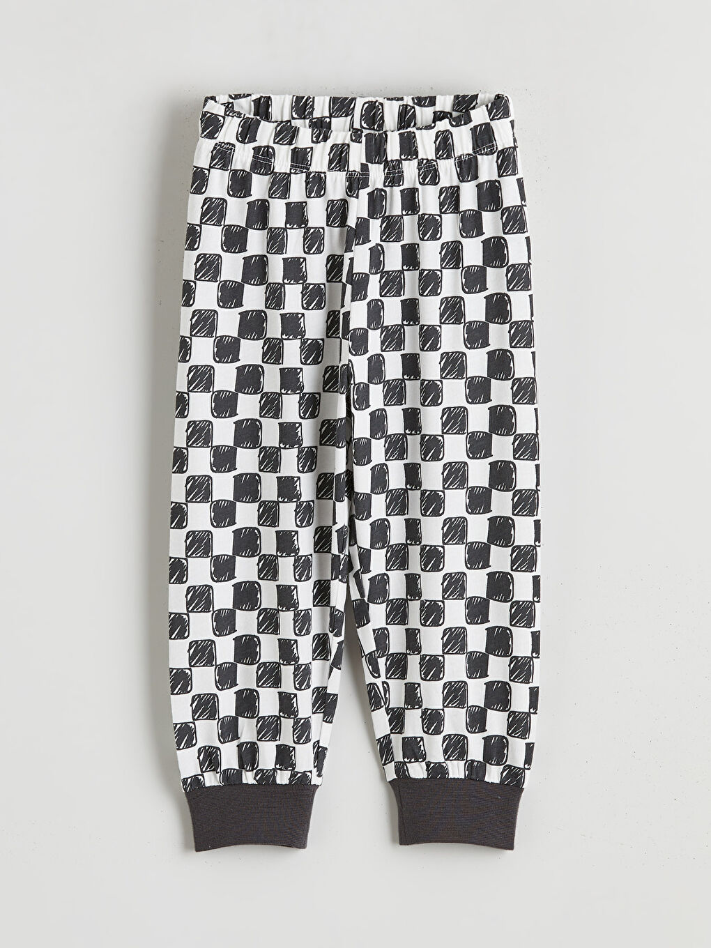 Ekru Hot Wheels Baskılı Erkek Çocuk Pijama Takımı-3