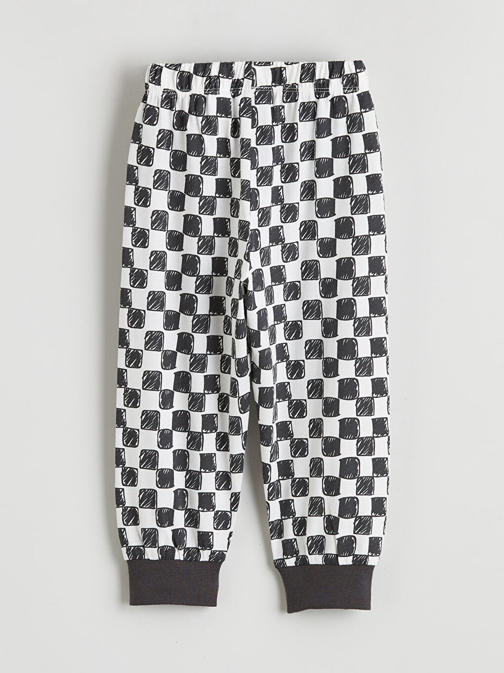 Ekru Hot Wheels Baskılı Erkek Çocuk Pijama Takımı-4