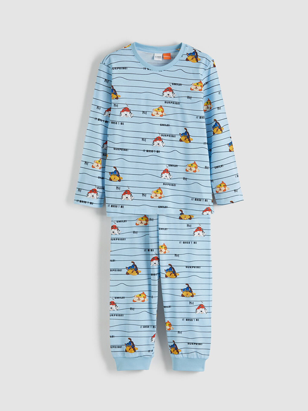 Štampani dečiji komplet pidžame