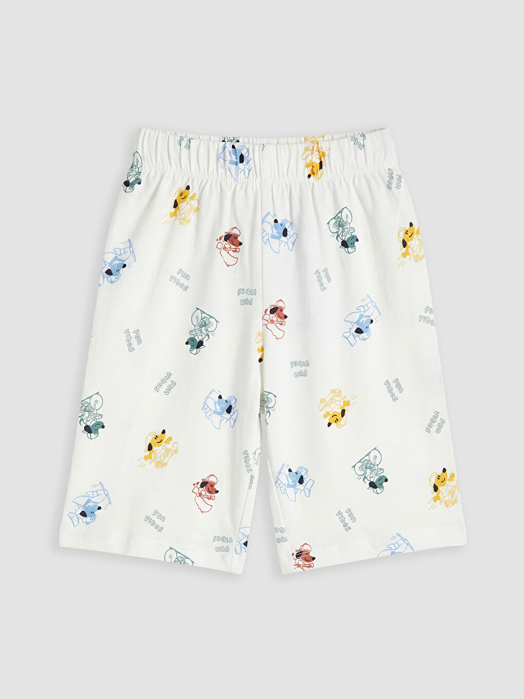 Ekru Beli Lastikli Erkek Çocuk Takım-1