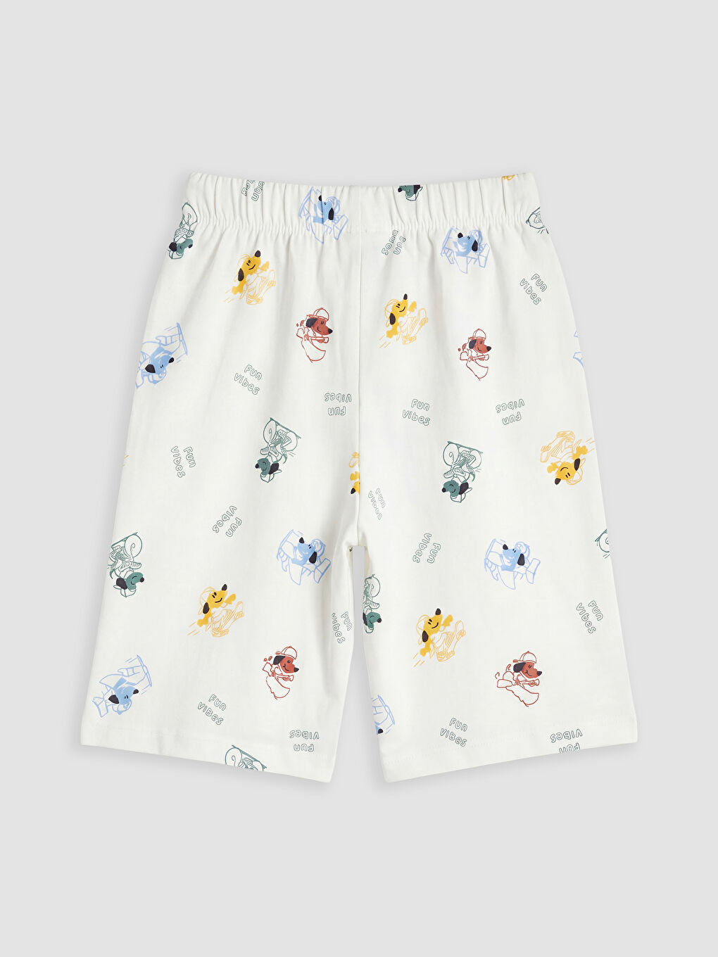 Ekru Beli Lastikli Erkek Çocuk Takım-3