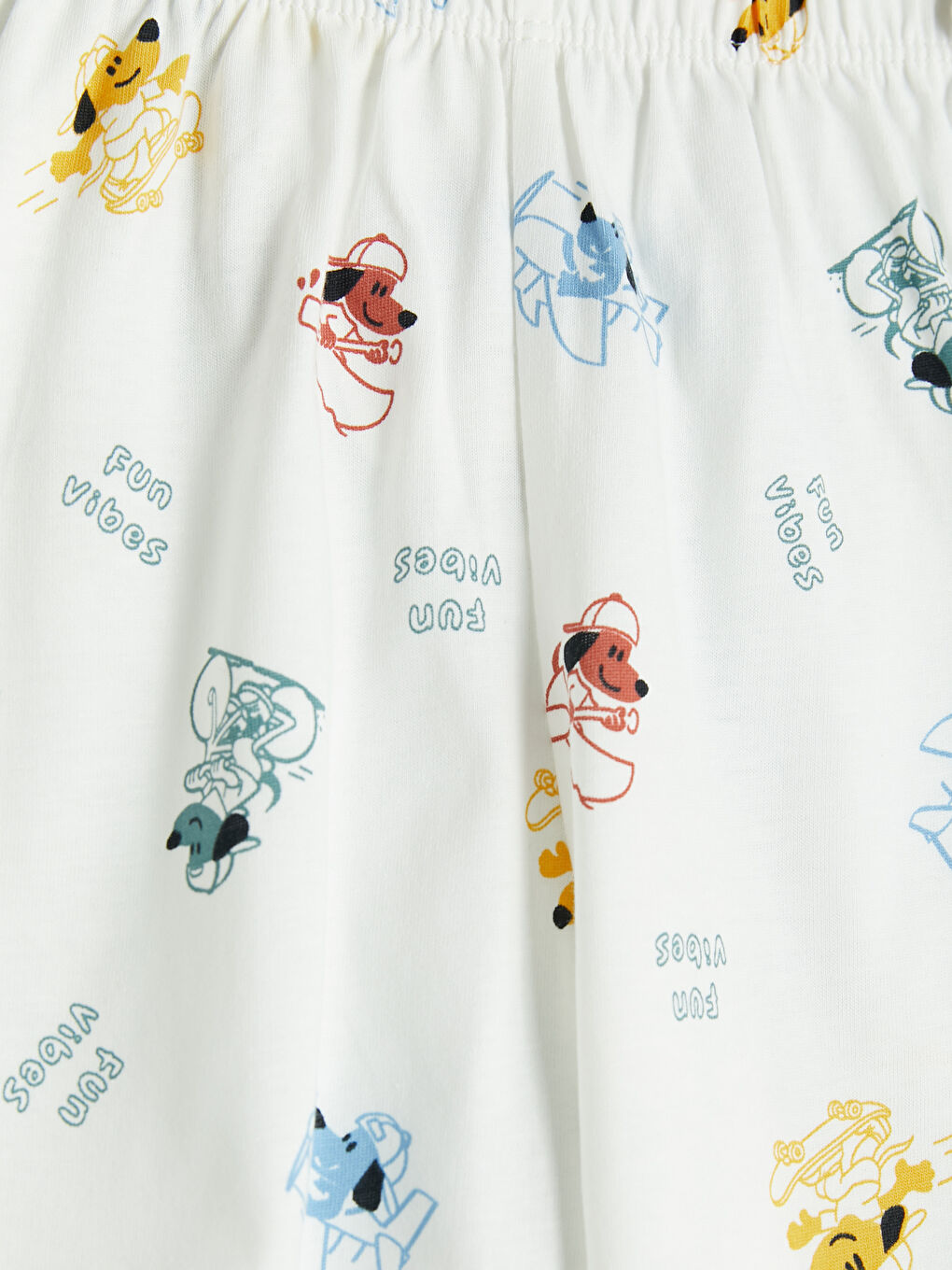 Ekru Beli Lastikli Erkek Çocuk Takım-5