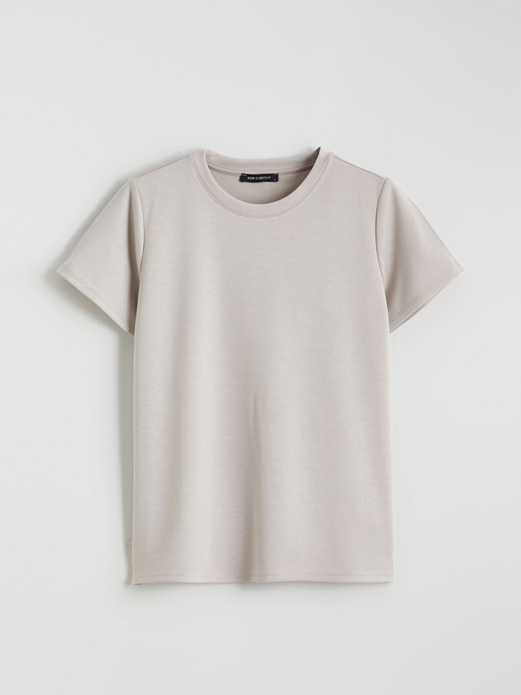 Женщины Серый Футболка-3