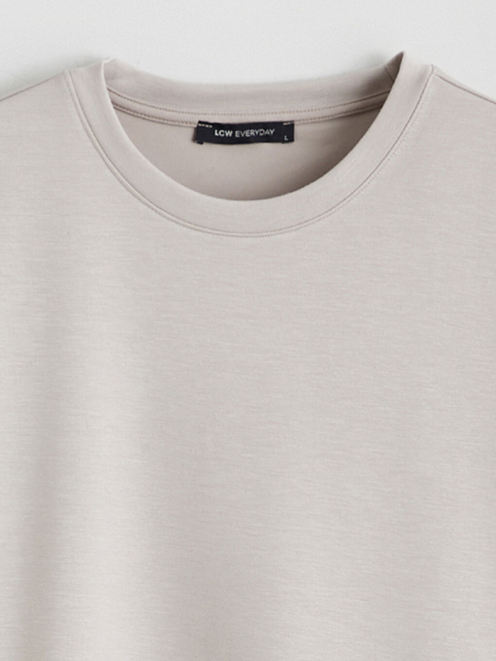 Женщины Серый Футболка-4