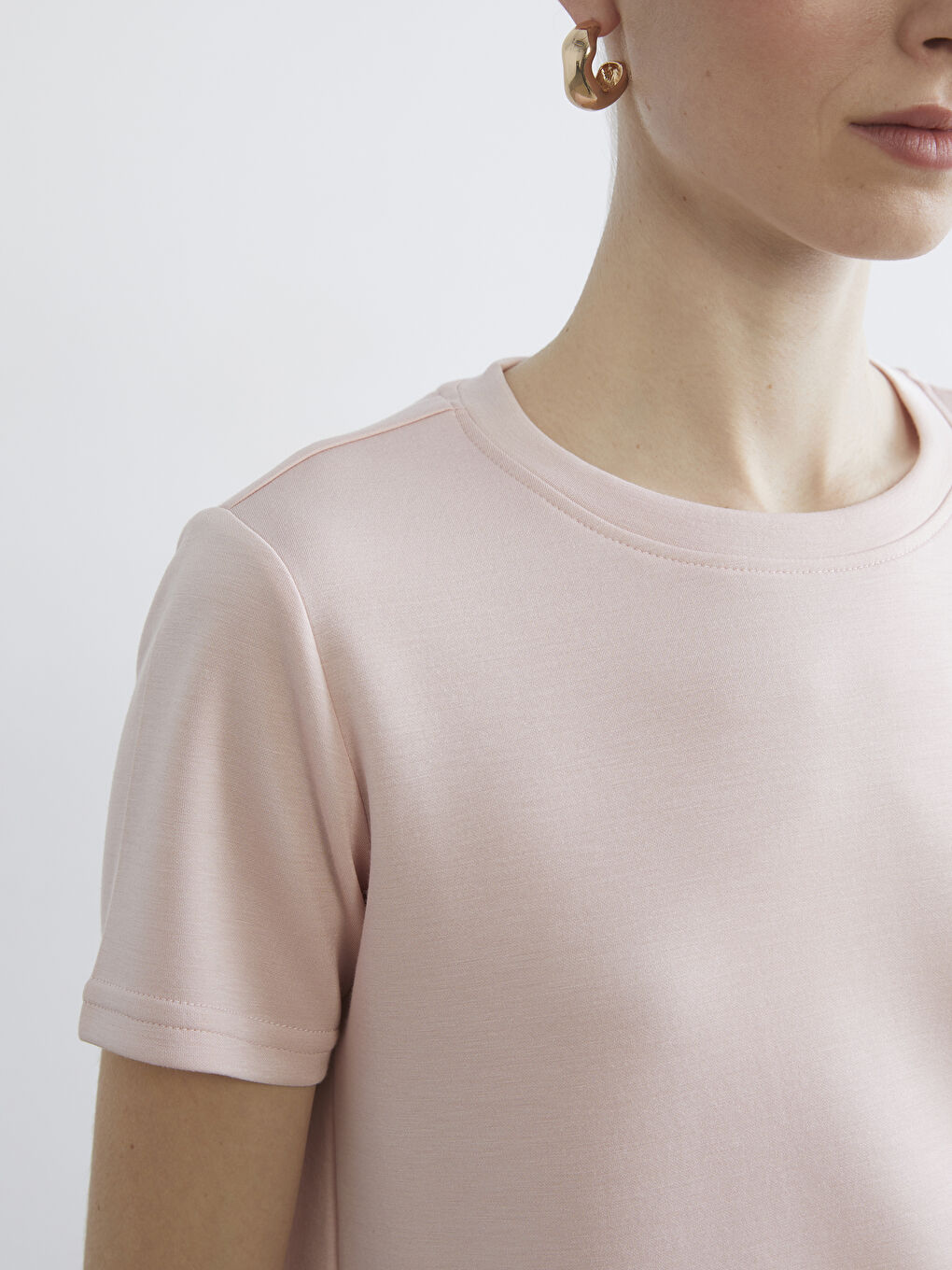 Soft Touch Crew Neck Tee-2