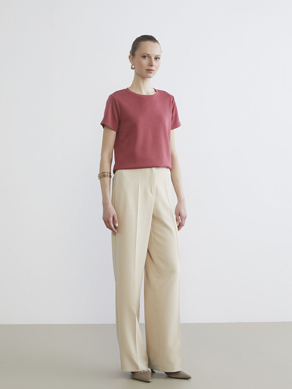 Soft Touch Crew Neck Tee-1