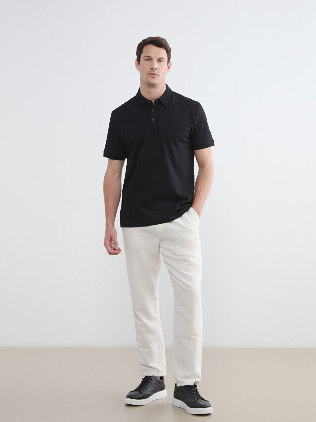 Polo Yaka Erkek Tişört-2