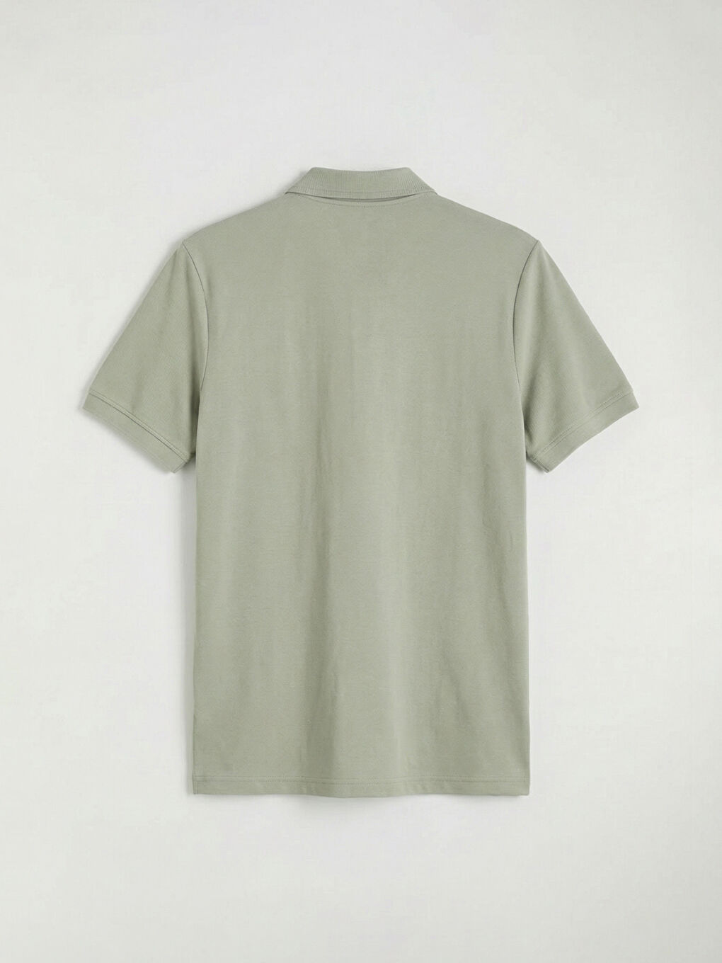 Yeşil Polo Yaka Erkek Tişört-7