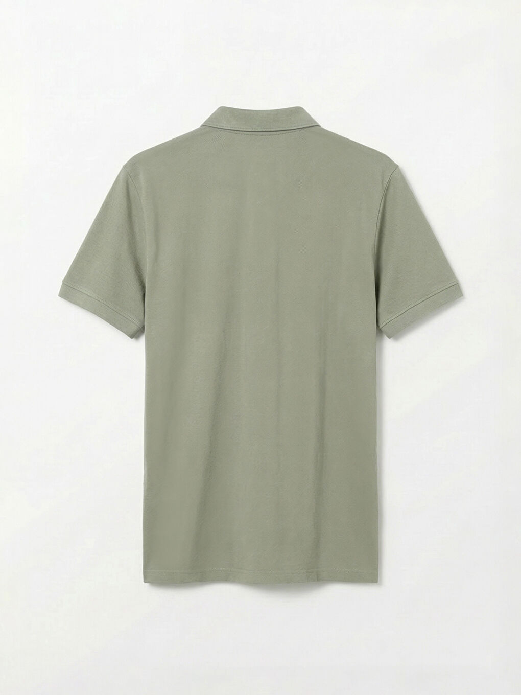 Yeşil Polo Yaka Erkek Tişört-6