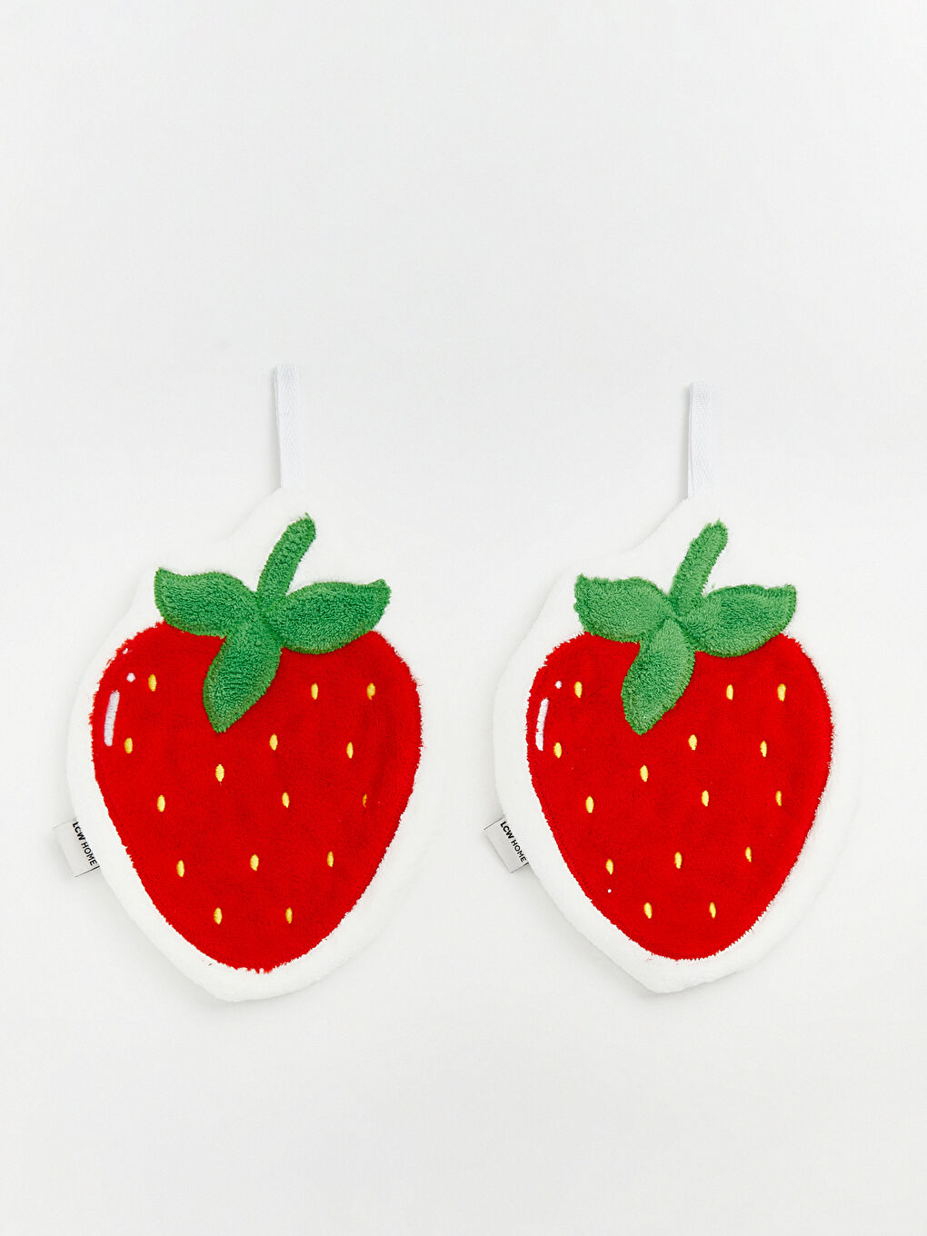 Karışık Çilek Figürlü Kurulama Bezi 2'li-4