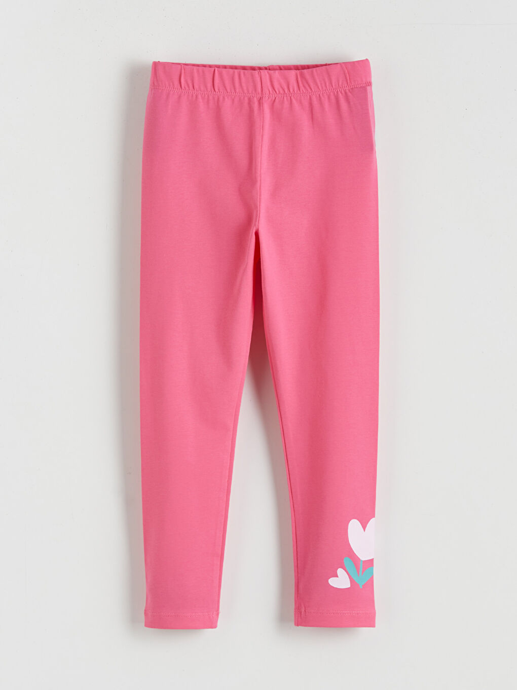 طماق للبنات بخصر مرن مُزهر - مجموعتين-3