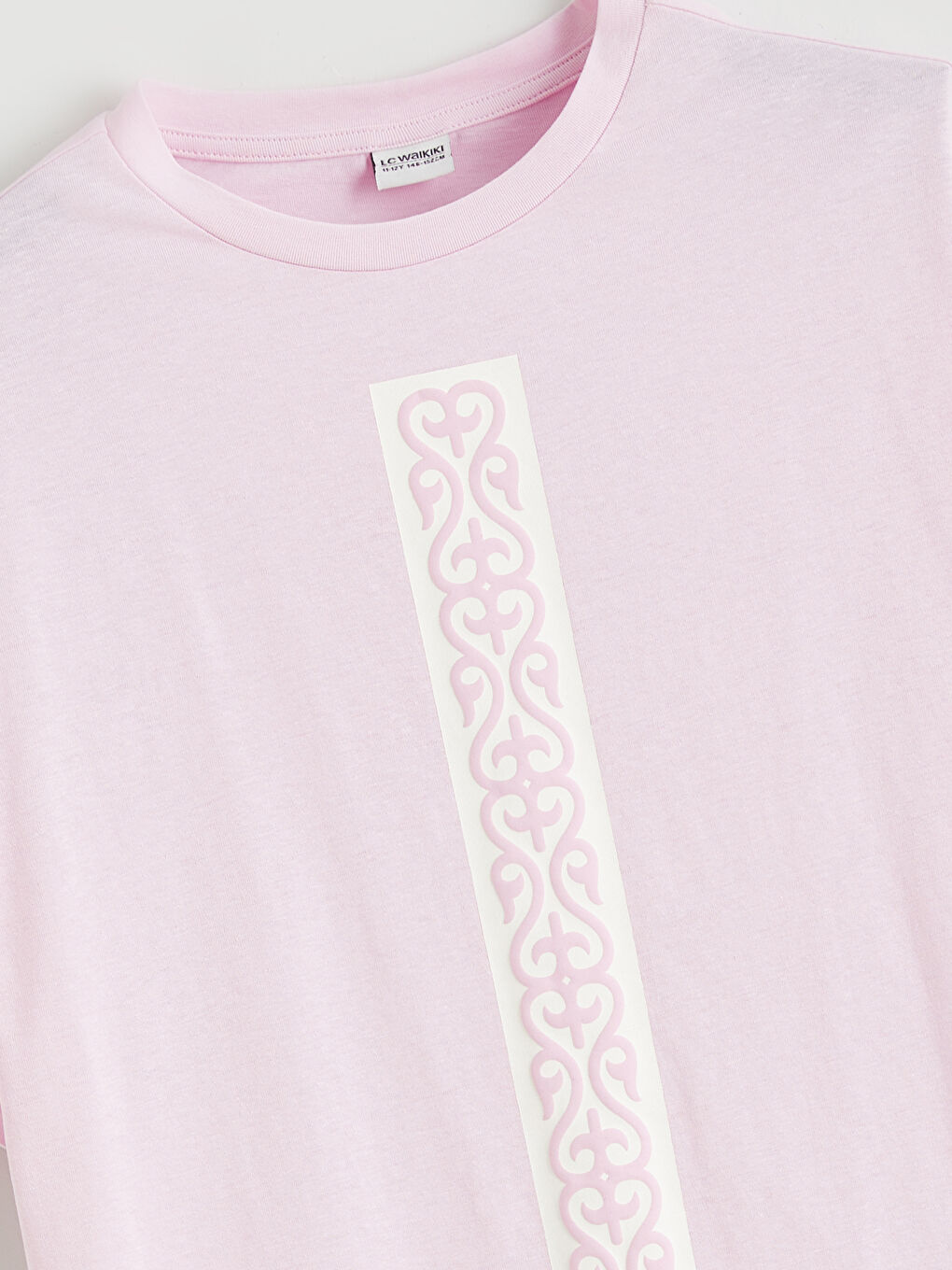 Қыздар қызғылт Футболка-1