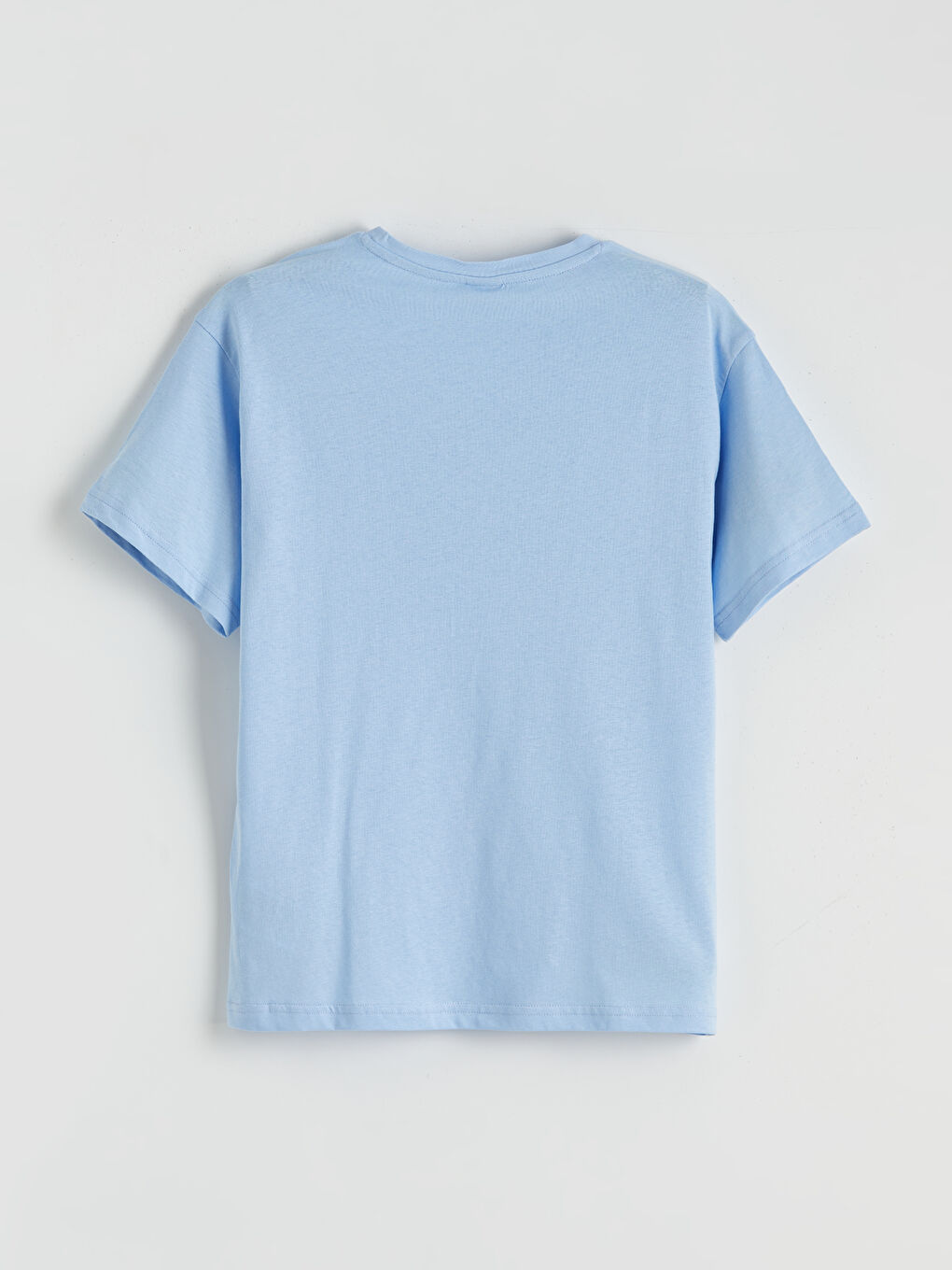 Қыздар көгілдір Футболка-1