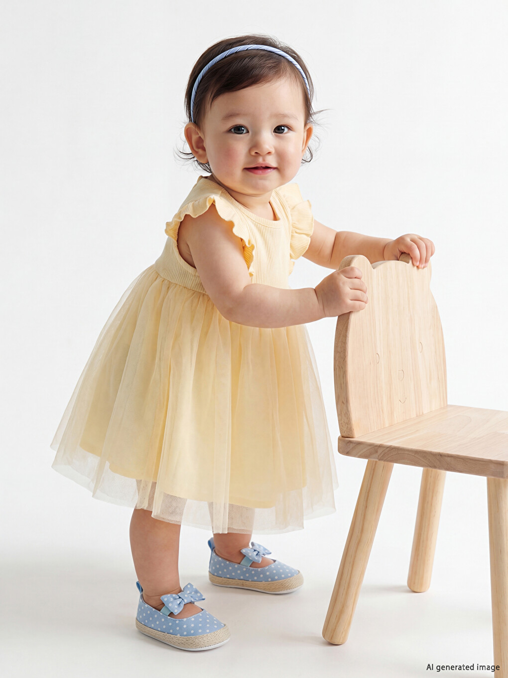 Baby Girls' Ruffle Detailed Tutu Dress
