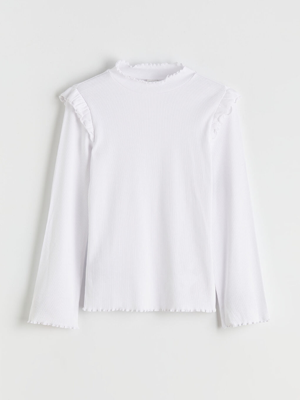 Девочки Белый Футболка