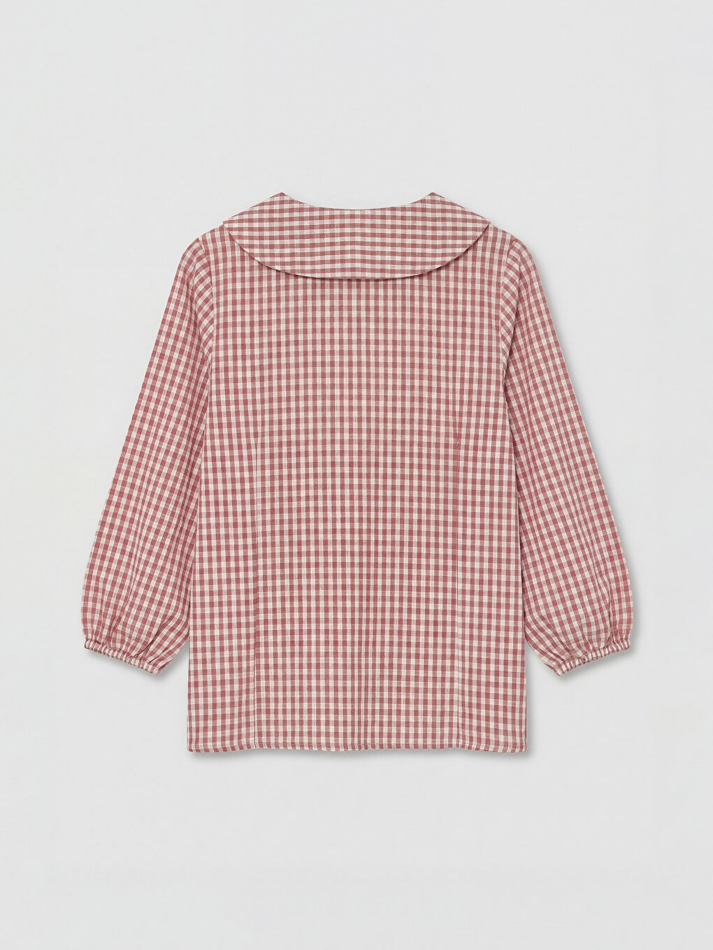 Әйелдер қызғылт Блузка-1