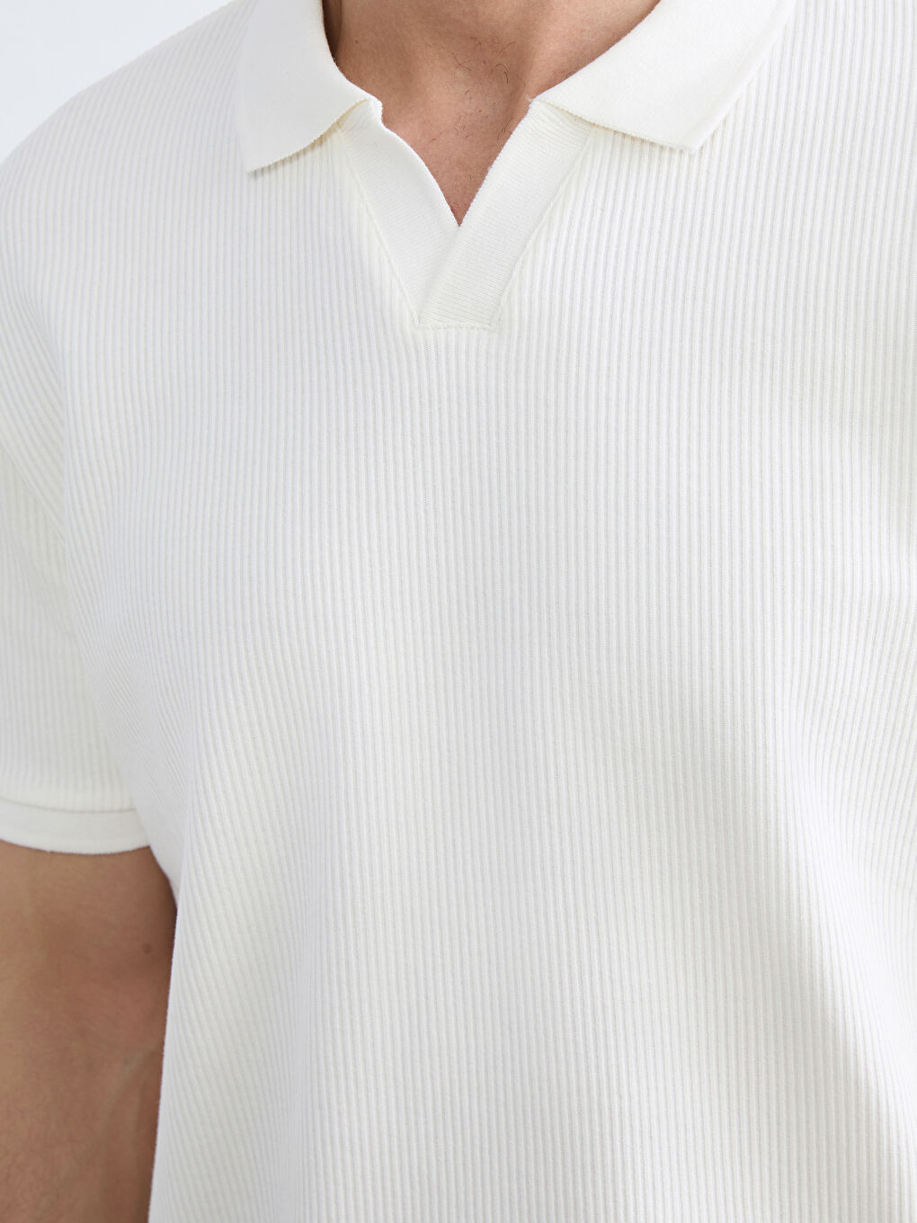 Мужчины экрю Футболка-2