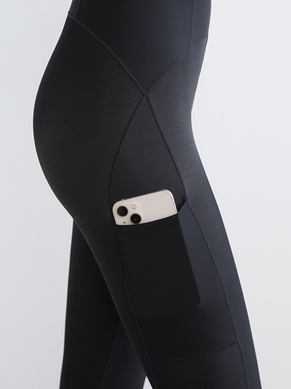 Frau SCHWARZ Sportleggings-2