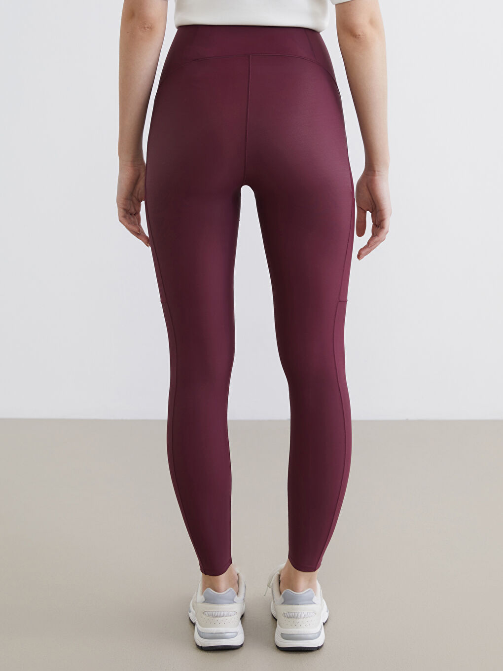 Ženske aktivne helanke sa elastičnim pojasom-3