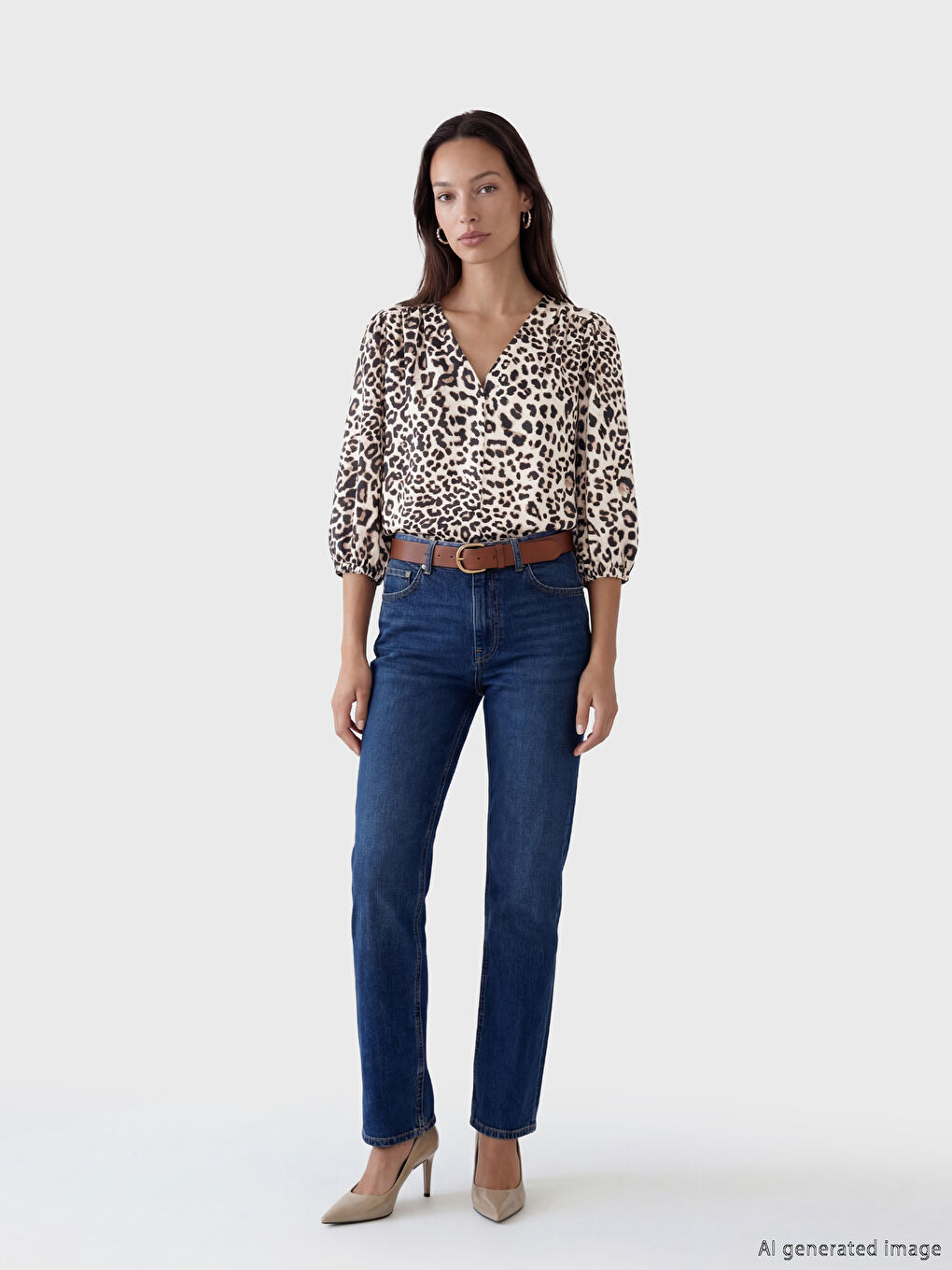 ქალი შერეული ბლუზი-1