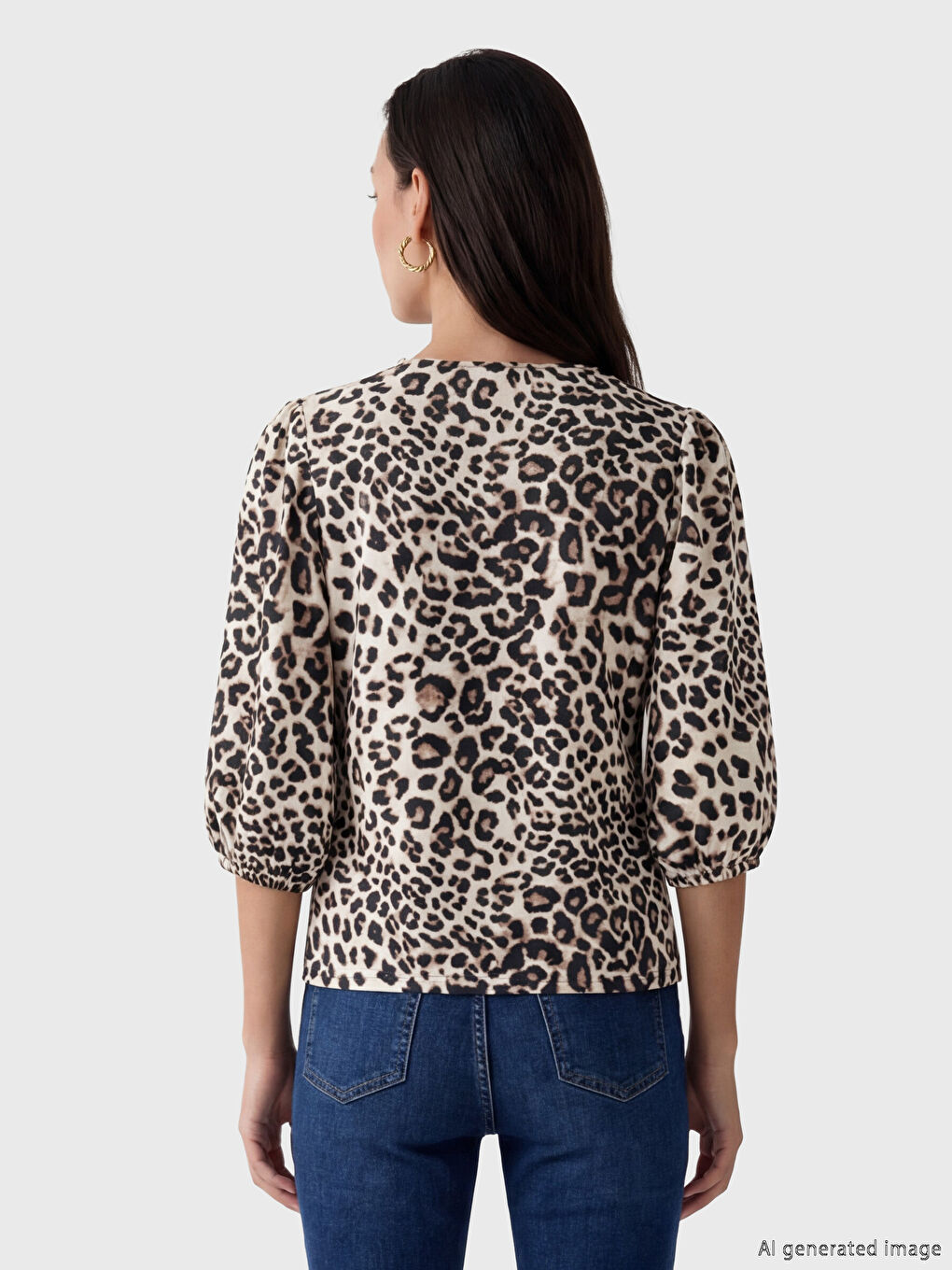 ქალი შერეული ბლუზი-2