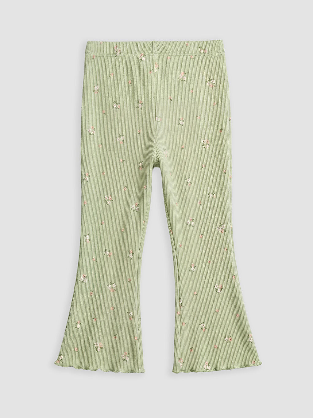 Floral Pattern Baby Girls' Blouse and Leggings-5